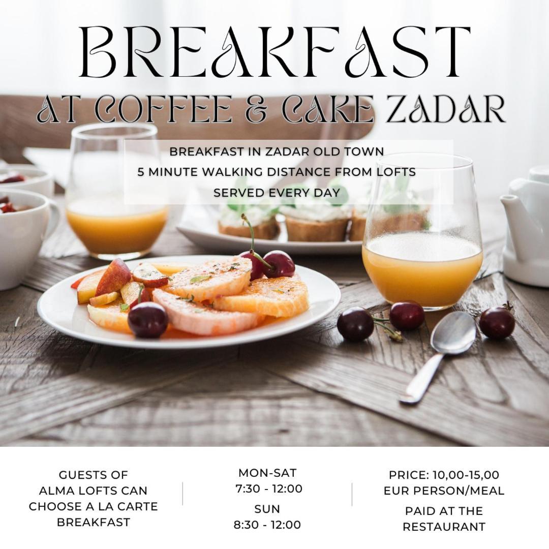 Alma Lofts Apartment Zadar Ngoại thất bức ảnh